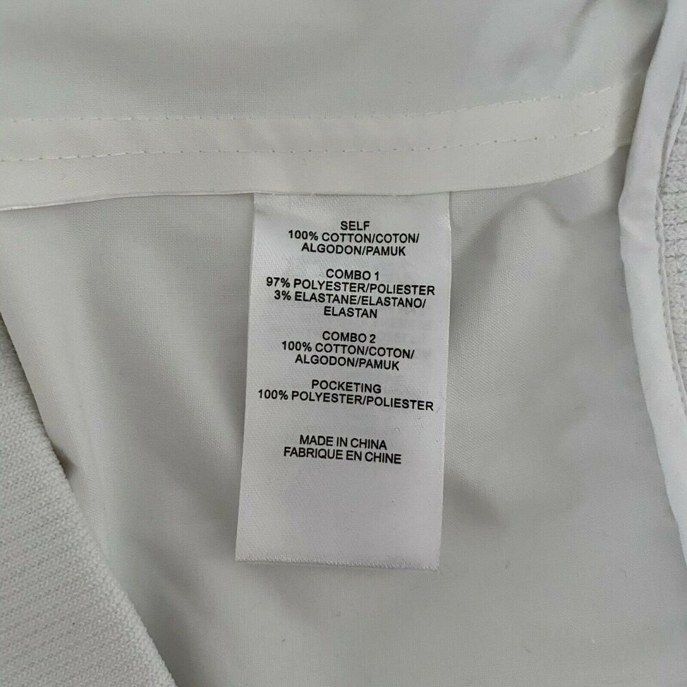 Tibi Womens Zip Up Coated Hooded Jacket Long Sleeve White XS - Picture 7 of 9